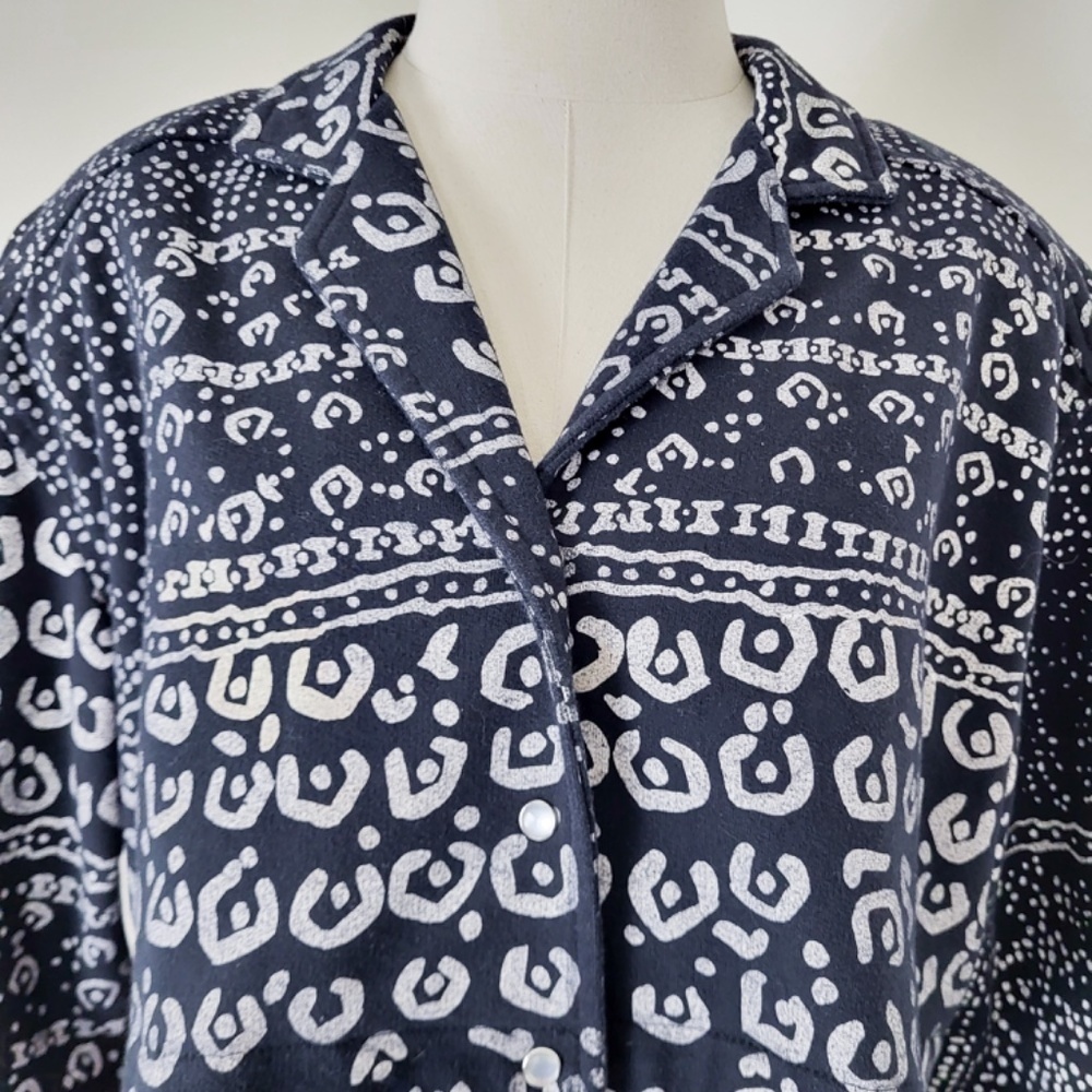 80's Le Chataeu blazer cropped vintage 90s jacket abstract crop - Picture 5 of 13